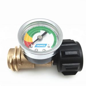 Indicateur de niveau de r&eacute;servoir de propane, d&eacute;tecteur de fuites, manom&egrave;tre &agrave; gaz universel &agrave; 1 connexion (1 pi&egrave;ce) - Neuf