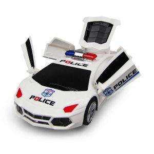 Model Off-road Vehicle Electric for Police Car Children Best Birthday Gift Toys - Neuf