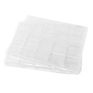 10 PCS 20 Poches Classique Porte-Monnaie Dossier Pages pour Album De Stockage Clair Rangement Organisateur Sac - Neuf