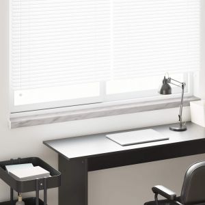 vidaXL Appui de fen&ecirc;tre Texte en marbre -enure 160 x 10 x 4,5 cm PVC - Neuf