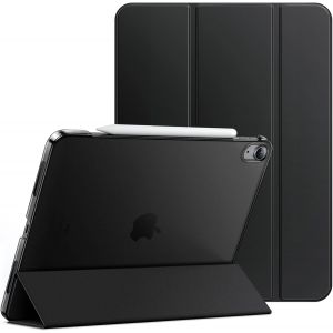 Coque pour iPad Air 13 Pouces M3/M2 (2025/2024), &Eacute;tui Housse Arri&egrave;re Rigide &agrave; Support Fine Intelligente avec Veille/R&eacute;veil Automatique (Noir) - Neuf