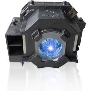 El Plp41 Lampe De Remplacement Pour Projecteur Compatible Avec Epson Eb-S62 S62C S63 76C W6 X6 X62 S6+ S6Lu X6Lu Emp-S5 S52 T5 X5 X5E X52 S6 260 Tw420 Ex21 Ex30 Ex50 Avec Bo&icirc;tier - Neuf