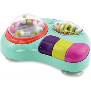 Toys - Whirly Pop - Station D'activit&eacute;s Pour B&eacute;b&eacute;s - Jouet &Agrave; Ventouse Pour Chaise Haute Avec Musique Et Lumi&egrave;res - Centre D'activit&eacute;s Sensorielles - 6 Mois Et + - Neuf