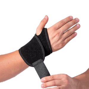 Lot De 2 Attelle De Poignet De Sport Réglable, Support De Poignet, Enveloppement De Poignet, Support De Main, Carpe Pour La Remise En Forme - Neuf