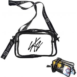 Loc-Sac Bandoulière S-Tray K-Ids,Sac Fourre Tout Skz,Sac S-Tray K-Ids En Pvc Transparent,Cadeaux D'Anniversaire Pour Les Amis Et Les Fans - Neuf