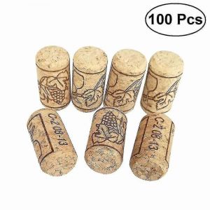 Promotion D'hiver,100pcs Réutilisable Créatif Fonctionnel Portable Scellement Vin Liège Vin - Neuf