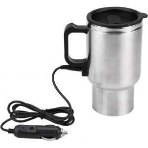 KALANKA-Tasse Chauffante de Voiture électrique, 12V Tasse Chauffante pour Voiture, 450ml Bouilloire de Voiture Portable - Neuf