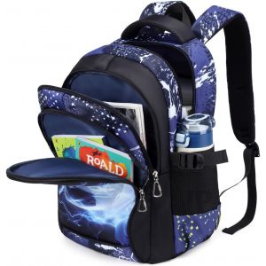 Sac A Dos Garcon Ado Cartable Ecole Sac À Dos College Sac Ados Adolescent École Primaire Scolaire Garçon Impermeable Enfant - Neuf