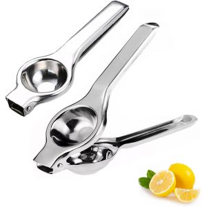 Presse Citron, Presse-Agrumes Manuel De Qualit&eacute; Sup&eacute;rieure - Presse Citron Et Orange Pour Extraire Facilement Le Jus - Construction Durable En Acier Inoxydable De Qualit&eacute; Alimentaire - Neuf