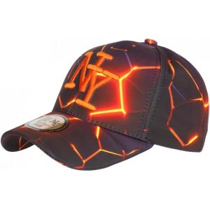 Bnhgc-Casquette Enfant Orange Et Bleue Originale Badyx Ny Baseball De 7 À 12 Ans - Taille Unique - Orange - Neuf