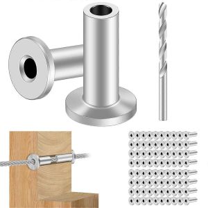 Lot de 80 manchons de protection en acier inoxydable A - Neuf