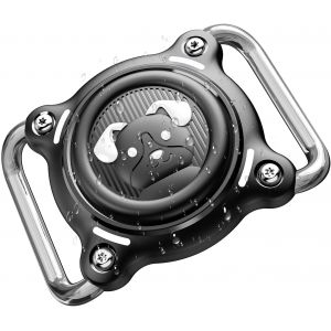 Mevronisshop-Compatible Avec Airtag Collier Pour Chien Avec Anneau Amovible, Tpu Robuste, L&eacute;ger, Taille Compacte - Neuf