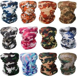 Trahoo-Multifonction Bandanas Sans Coutures Tour De Cou Echarpe Bandana Foulard De Tete Magique Tube Masque Bandeau De Sport Pour Festivals De Musique, Raves, Équitation,Moto - Neuf