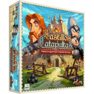 Play-Châteaux Et Capultes-Jeu De Construction, Batailles Et Compétences, 2 Joueurs Ou Plus À Partir De 8 Ans - Neuf