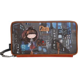 Contemporary Rfid Passport Wallet Xxl Multicolor - Neuf