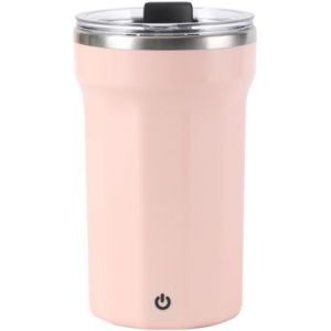 Eryi-Tasse À Café Auto-Mélangante, 500ml Tasse À Mélange Électrique Magnétique En Acier Inoxydable Rechargeable, Avec Couvercle, Pour La Maison, Les Voyages Et Le Bureau - Neuf