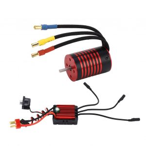 Gtskytenrc 2838 Moteur Brushless Sans Capteur 35a Esc Intelligent Sans Balais Combo Moteur Sans Capteur Pour Voiture Rc 1/14 1/16 3200kv - Neuf