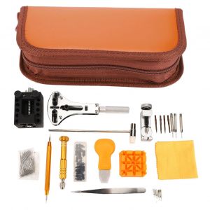 Xyong Ensemble D'outils De Reparation De Montres, 150 Pieces, Ouvre-Boitier De Montre, Support De Bracelet, Base Fixe, Tete De Remplacement A 3 Griffes - Neuf