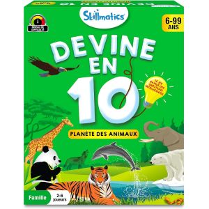 Sansh-Jeu De Cartes Devine En 10 Planète Des Animaux, Cadeau Pour 6 Ans Et Plus, Un Jeu Très Amusant À Jouer En Famille Ou En Voyage - Neuf