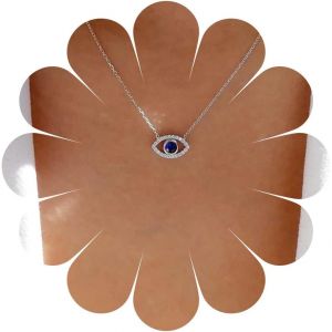 Kal-Collier Pendentif Oeil Du Diable En Cristal Vintage Collier Oeil En Strass Vert Collier Ras Du Cou Oeil Du Diable En Cz Collier Ras Du Cou Oeil D'emeraude Bijoux Pour Femmes Et Filles (Dor&eacute;) - Neuf