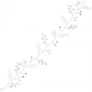 Kal-Serre Tete Fleur Bandeaux En Cristal Blanc Fait À La Main Accessoire Pour Cheveux Femme Accessoires Pour Cheveu Rubans Pour Femmes Brillants Pour Robe X04920 - Neuf