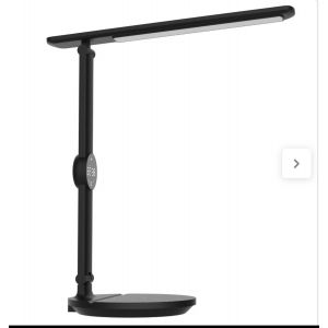 Pau Orchid Lampe De Bureau Sensitive En Fer Noir H.35 Cm Inspire - Neuf