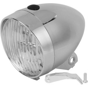 Phare Avant De V&eacute;lo Vintage,Phare Style Classique Pour V&eacute;los R&eacute;tro,Lampe Torche Antique En Plastique Avec Support De Fixation Et Vis,Accessoire Cyclisme Pour Trajets Urbains,Tourn&eacute;es,Aventure - Neuf