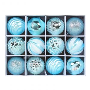 Boules Suspendues Color&eacute; Arbre De No&euml;l Pendentif Ornements D'Int&eacute;rieur D&eacute;coration Ext&eacute;rieure - Neuf