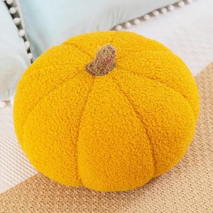 Cauc-Coussin Citrouille, Petit Coussin Forme De Citrouille, 3d Coussin Decoratif Peluche Automne Decoration, Esth&eacute;tique Coussins D&eacute;coratifs Pour Maison, Chambre D'enfant, Coussin D&eacute;coratif D'automne - Neuf