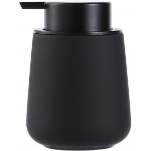 BHHBB-UMLACA Distributeur de Savon en Céramique u2013 350 ML, Pompe Large Facile à Presser u2013 pour Cuisine, Salle de Bain, Savon, Shampooing, Gel Douche (Noir, Distributeur de Savon Liquide) - Neuf