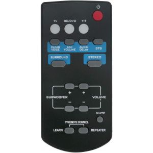 FSR60-WY57800 Télécommande de rechange pour barre de son Yamaha YAS-101 YAS-101BL ATS-1010 - Neuf