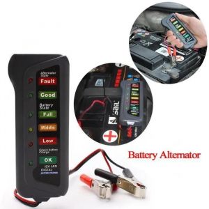 Outil de diagnostic - Digital - ZJH80806884 - 12V - 6 LED - Testeur de batterie voiture - Neuf