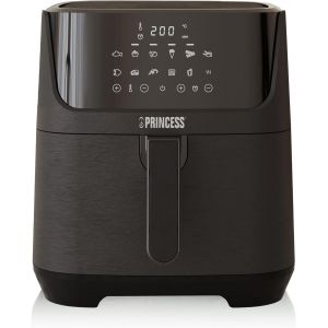 Friteuse &Agrave; Air Digitale 6,5 L &iquest; Avec S&eacute;parateur Amovible &iquest; Jusqu'&Agrave; 60 Pour Cent De Consommation D'&Eacute;nergie En Moins &iquest; &Eacute;cran Tactile Num&eacute;rique &iquest; 12 Programmes &iquest; Sans Huile &iquest; Noir &iquest; 182061 - Neuf