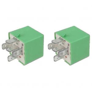 2x 12v 35a 5 broches radiateur de refroidissement ventilateur relais vert 6547tx pour 206 207 306 307 406 407 807 - JA - Neuf