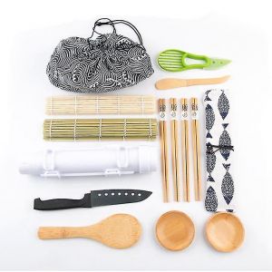 Rouleau De Sushi, Outil De Sushi, Moule À Sushi, Outil De Broyage De Cuisine, Outil De Bricolage, Rideau De Sushi - Neuf