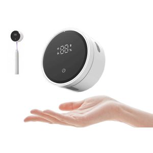 Support mural pour brosses &agrave; dents avec st&eacute;rilisateur UVC et capteur infrarouge, batterie rechargeable, installation facile - Neuf