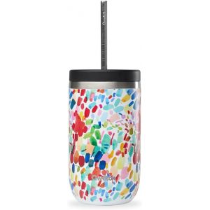 Tianyi-- Cold Cup Isotherme 470ml Arty - 24h Glac&eacute; & 12 Froid - Inox Recycl&eacute;, Anti-&Eacute;claboussure - Id&eacute;ale Pour Boissons Fra&icirc;ches, Bubble Tea Et Caf&eacute; Glac&eacute; - Neuf