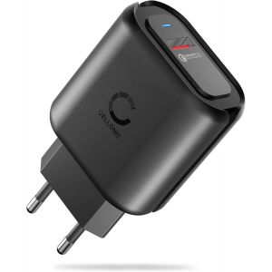 Chargeur Usb Pour Téléphone Smartphone Tablette Chargeur Rapide Avec Qc Quick Charge 3.0 24w - 3a Bloc Alimentation Usb 1x Prise Usb Adaptateur Secteur Usb Chargeur Secteur Usb - Neuf