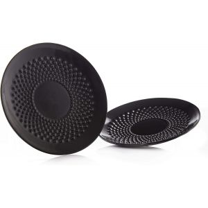 Assiette &Agrave; Dessert Set En Fonte 2 Pi&egrave;ces|Assiette Au Design Tetsubin|Assiette De Service &Oslash;15 Cm & Rev&ecirc;tement &Eacute;maill&eacute;|Id&eacute;al Comme Plat De Service Pour Entr&eacute;es,Desserts & G&acirc;teaux - Neuf
