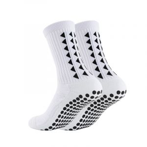 3 Paires De Chaussettes Football Antid&eacute;rapantes Avec Picots - Chaussettes D'entra&icirc;nement Sportif Pour Hommes - Taille 39-45 (24-28 Cm) - Conception Respirante Pour Running, Yoga Et Marche - Neuf