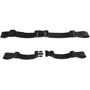 JGD-2 PCS Sangle Poitrine Sac &agrave; Dos 2.5cm x 96cm Mat&eacute;riau Pom+PP Plage de R&eacute;glage : 25 &agrave; 70 Cm Sangle Sac a Dos Randonn&eacute;e Sangle Sac a Dos Poitrine Convient &agrave; La Plupart des Sacs &agrave; Dos - Neuf