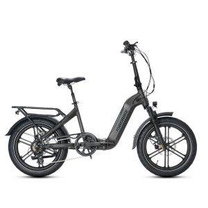 V&eacute;lo &Eacute;lectrique Jobobike Romer Pro, Moteur Bafang 250 W, Capteur De Couple, Pliable, Gris Fonc&eacute; - Neuf