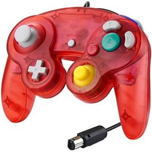 Kal-Manette Filaire Pour Gamecube,Contrôleur Ngc Manette De Gamecube Classique Gc Game Cube Ngc, Compatible Avec Gamecube Wii U Switch Pc Super Smash Bros - Neuf