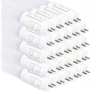 Lot De 24X Tube Led 60Cm 9W, Cct (Sélecteur De Couleur Blanc Chaud, Neutre Et Froid), 1100 Lumens, Starter Led Inclu, T8 Standard[AMP747966] - Neuf