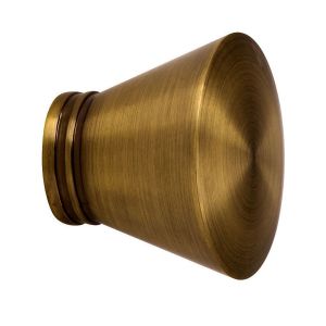 2 Embouts de tringle effet trap&egrave;ze - Neuf