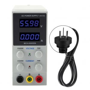 Alimentation stabilisee CC reglable haute precision MCH-K605DN 4 LED 60 V 5 A Prise AU 240 V - Neuf