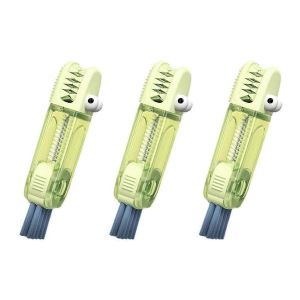 Brosse de nettoyage de couvercle de tasse 3 en 1 pour bouche de bouteille Espaces restreints Cup A - Neuf