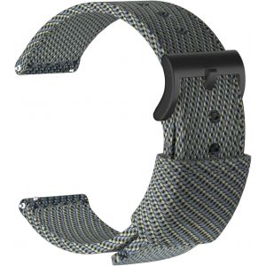 Kal-Nylon Bracelet Montre Bracelet Montre Armée Militaire - 18mm, 20mm, 22mm, 24mm Montre Bracelet Avec Acier Inoxydable Boucle - Neuf