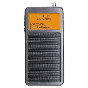 Mini radios FM stéréo avec réveil pour les personnes âgées en plein air - Neuf
