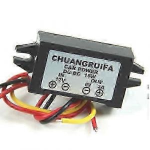 Convertisseur étanche 12V abaissez à 6V 18W Max 3A DC/DC Alimentation Nouveau p2024112623 SZRH A-F - Neuf